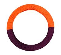 Folpus Copertura Protettiva per Cerchio da Ginnastica Artistica e Ritmica, Adatta ad Anelli cm a 85 cm. Accessorio per Attrezzatura da Calisthenics, Arancione Borgogna