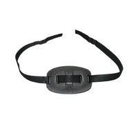 Folpus Coprimento per Il Mento per Football Americano, Maschera per Softball, Imbottitura per Il Mento per Casco da Baseball, Morbida E Portatile, per Ciclis, Pad con Cinturino