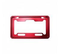 Folpus Cornice Veicolo Supporto Staffa Porta in Lega di Alluminio Protezione Contro Piegature E Graffi Struttura Pressata per Un Aspetto Ordinato Adatta per Scooter Circolazione Stradale, Rosso