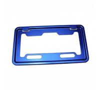 Folpus Cornice Veicolo Supporto Staffa Porta in Lega di Alluminio Protezione Contro Piegature E Graffi Struttura Pressata per Un Aspetto Ordinato Adatta per Scooter Circolazione Stradale, Blu