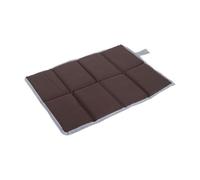 Folpus Cuscino da Campeggio, Cuscino da Seduta Portatile Impermeabile Resistente all'umidità in Tessuto Oxford, Tappetino Pieghevole per Viaggi con Zaino nel, caffè