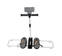 Folpus Dispositivo per L'allenamento della, per L'allenamento delle Gambe, per Il Rafforzamento dei Muscoli del Pavimento Pelvico, per La Model, Bianco