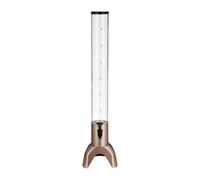 Folpus Distributore di bevande con rubinetto, distributore di birra facile da pulire per la cucina dei compleanni, Oro Rosa 3l