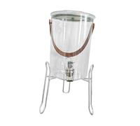 Folpus Distributore di Bevande, Dispenser per Bibite, Bollitore per Bevande Fredde con Rubinetto, Contenitore per Tavolo Da Picnic, Flat and S