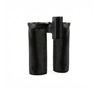 Folpus Drumstick Storage Tube Portabacchette Contenitore Cilindrico Supporto con Morsetto Staffa Accesso Veloce Montaggio Alla Asta Materiale Acciaio Adatto, Doppio Contenitore In Tessuto