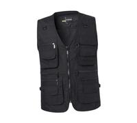 Folpus Gilet da Viaggio, Escursionismo, Multiuso, per Pesca E Campeggio, Ideale Come Capospalla O per La Pesca a Mosca, 2XL