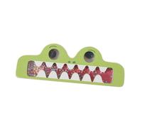 Folpus Giocattolo Musicale Rainmaker a Forma di Animale, Strumento Musicale con Perline, Agitatore per La Pioggia, Educazione Precoce per Bambini, Ragazzi E, coccodrillo, Taglia unica