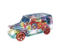 Folpus Giocattolo per Auto Luminosa con Ingranaggi in Movimento, Giocattolo per Camion Luminoso Musicale per Bambini di 4 Anni