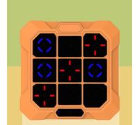 Folpus Gioco del bullone della punta, giocattolo di apprendimento, di gioco elettronica portatile per bambini, Orangina