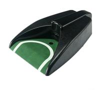 Folpus Golf Putting Allenatore Putt Dispositivo Pratica Tappetino Automatico Restituzione Palla Elettronico Base Struttura Resistente Plastica Trasportabile Adatto per Esercizi Tecnici