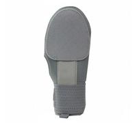 Folpus Guanto Antiscivolo Sliding Design Palmare con Protezione Regolabile di Supporto Polso Struttura Leggera Neoprene E Nylon Adatto a Baserunning, Grigio, Mano Sinistra Con Foglio Di Alluminio