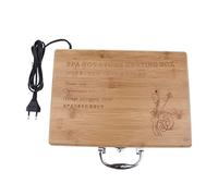 Folpus Hot Riscaldamento Box Massaggiatore Stone Warmer Case Riscaldatore EU Plug