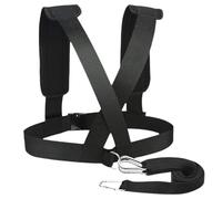 Folpus Imbragatura da Slitta con Cintura Regolabile Corda di Trazione Resistente Materiale in Nylon E Acciaio Massimo Carico 1500kg Adatta per Allenamento AG