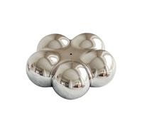 Folpus in Ceramica Minimalista Elegante, a Forma di, per Meditazione, Ingresso, Argento