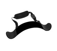 Folpus Isolatore per Bicipiti Attrezzo Braccia Forti Supporto per Manubri Fascia Allenamento Cintura Tricipiti con Cinghie Regolabili E Struttura in Ferro Ad, Nero
