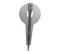 Folpus Jaw Harp Bocca Strumento Musicale Portatile Acciaio Suono Limpido Adatta per Principianti Adulti Bambini Musicisti, Cerchio d'argento