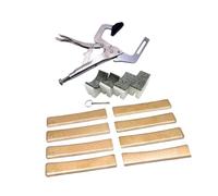 Folpus Kit di installazione regolabile per la sostituzione del morsetto per pressione portatile per pressione portatile portatile, Style C