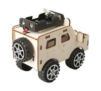 Folpus Kit per esperimenti scientifici Fai da Te con Modelli di Auto elettriche, Progetto STEM, autoassemblaggio per la Scuola