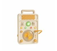Folpus Learning Busy Board per Sviluppo Motorio E Soluzione Problemi con Vari Comandi Luminosi Ventola Cavo Costruzione Robusta Maneggevole Adatto per Asilo Casa Spostamenti in Auto Cameretta