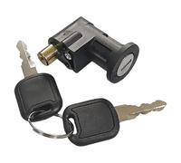 Folpus Lucchetto Impermeabile per Vano Batteria di con 2 Chiavi per Motociclette