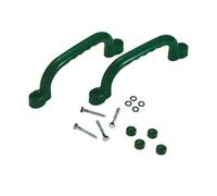 Folpus Maniglia Bambini Arrampicata Supporto Barra Presa Ergonomica Resistente per Giochi Parco E attività Motoria Esterna Piccoli, Verde Scuro