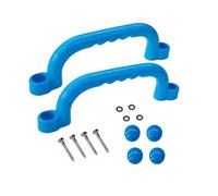 Folpus Maniglia Bambini Arrampicata Supporto Barra Presa Ergonomica Resistente per Giochi Parco E attività Motoria Esterna Piccoli, Azzurro Cielo