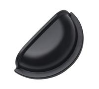 Folpus Maniglia per Armadi E Cassetti, Decorativa, Pratica, Elegante, Facile Da Installare per Cassetti Del Bagno, Nero