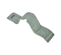 Folpus Maschera per gli occhi ponderata, benda per gli occhi ponderata, pressione delicata e confortevole, maschera per dormire per bloccare la luce durante, Verde