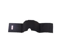 Folpus Maschera per gli occhi ponderata, benda per gli occhi ponderata, pressione delicata e confortevole, maschera per dormire per bloccare la luce durante, Nero