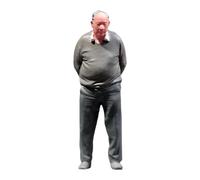 Folpus Modelli di Figure Maschili anziane in Miniatura, Collezione Dipinta, Modelli di Persone minuscole per Micro paesaggi, Diorama, Accessori, Layout, 1 64