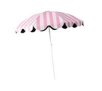 Folpus Ombrellone da Giardino a Righe, Resistente, Portatile E Robusto, Ideale per Proteggere dal Giardino, Piscina, Terrazza, Spiaggia E attività al, Nessuna Base