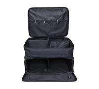 Folpus Organizer da Golf Pieghevole per Bagagliaio Portatile Baule da Golf con Tasche Multiple Rinforzato per Escursioni, Nero