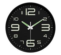 Folpus Orologio da Parete Luminoso al Buio, Orologi Decorativi con Numeri Luminosi, Orologio per la Sala da Pranzo, Style B