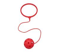 Folpus Palla per Saltare, Giocattolo per Saltare E Saltare La Corda, Palla per Saltare, Corde per Saltare, Palla per Saltare per, Fitness, dai 5 Anni, Rosso