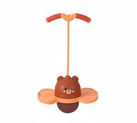 Folpus Palla Saltellante per Bambini Palla Rimbalzante Giocattolo Salterino Pogo Base Robusta E Supporto Flessibile per
