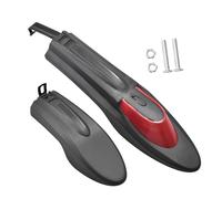 Folpus Parafanghi Bicicletta Set Parafango Bambini Universale Parafango Anteriore Posteriore con Luce Accessorio Bicicletta Leggero Montaggio Rapido Adatti P, 16inch to 18inch