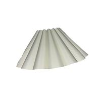 Folpus Paralume in Tessuto E27 per Apparecchi di Illuminazione, Paralume per Lampada da Tavolo a Petalo, Paralumi per Lampadari per Camera da Letto, Ristoran, Bianco