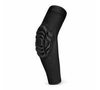 Folpus Paraspalla Bambini Protezione Gomito Manicotto Tutore con Ammortizzazione EVA E Struttura Flessibile Tenuta Sicura E Sostegno Quotidiano Adatto per, Nero, YXXS 20-30 Libbre