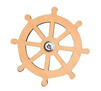 Folpus Pezzi di Bordo Sensoriale Giocattolo in Legno Fai-da-Te per Bambini Piccoli Giocattoli Educativi Precoci Giocattoli per Lo Sviluppo Liscio E Regalo di, Timone