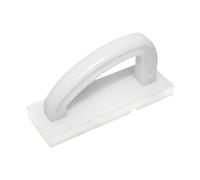 Folpus Pialla per tagliere con manico, facile da usare, robusta, per rifinire taglieri per cucine commerciali domestiche, Bianco