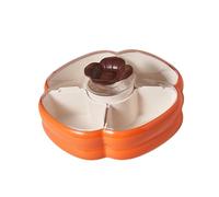 Folpus Piatti Da Portata, Vassoio per Snack, Vassoio per Conservare,Ciotola Rotondo per Snack, Vassoio per Verdure