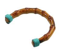 Folpus Pipa Finger con Design in Bambù per Accessorio per La Delle Dita 11x1,5x8,5 Cm Leggero Ergonomico Portatile