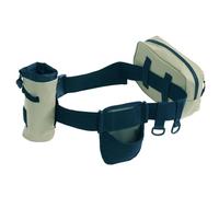 Folpus Porta Canna da Pesca Cintura Regolabile Attrezzatura Pesca con Portacanne Borsa Tattica Impermeabile Scomparti Adatta per Pescatori Avventure di Pesca, Verde Chiaro