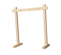 Folpus Porta Chiacchiere in Legno Clotime Light, Gioielli Explay, Facile Da Assemblare, Supporto per Gong per La Meditazione Della Sala Da Tè Desktop, L