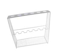 Folpus Porta Stecche da Biliardo Organizzatore da Pavimento Rastrelliera Stabile Mobiletto Contenitore con Design Funzionale Adatto per Arredare Casa E Club, Bianco, Stile B