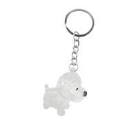 Folpus Portachiavi a forma di cane, contenitore decorativo per di animali, regalo di condoglianze per donne, uomini, nonni, nonne e amiche, Cane di Campagna