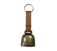 Folpus Portachiavi con Ciondolo Multifunzionale per Zaino, Repellente per Orsi, per Alpinismo, Escursioni E Emergenze, Bronzo Verde