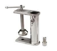 Folpus Portaombrellone con Base a Morsetto Antiruggine Portaombrellone con Morsetto Regolabile per Zattere