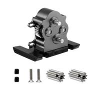 Folpus RC Crawler Crawler LCG Cambio LCG 1/10 Auto da Arrampicata Double Outer Rotor Motor per Forniture per Veicoli a Telecomando, Nero