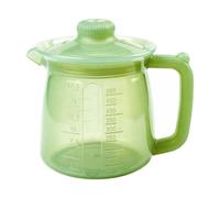 Folpus Recipiente Resistente Al | Silicone Alimentare, ata con Coperchio, Impugnatura Ergonomica ata, ata, Verde